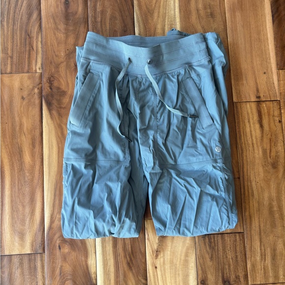 Lululemon Athletica Dance Studio Pant Full Length Belgian Blue Size 2 Unlined - Picture 3 of 3